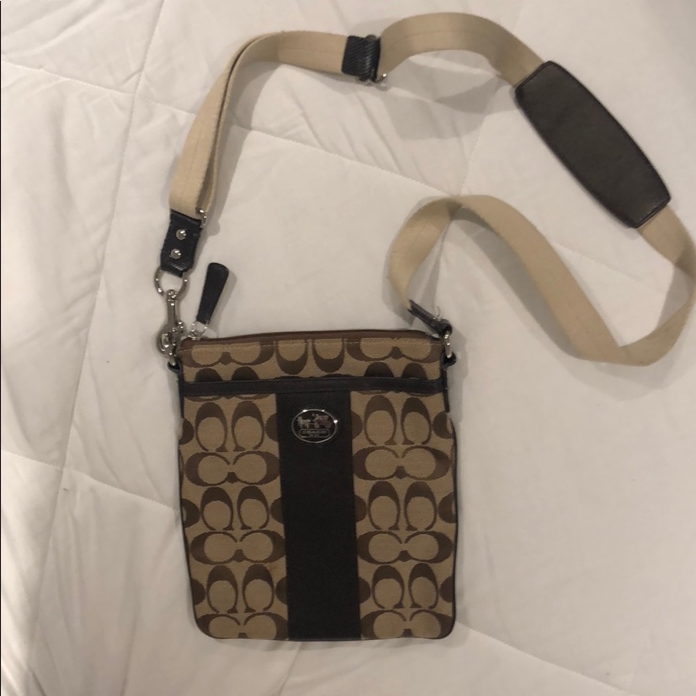 Coach cross body bag